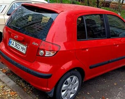 Красный Хендай Гетц, объемом двигателя 1.4 л и пробегом 193 тыс. км за 5500 $, фото 2 на Automoto.ua