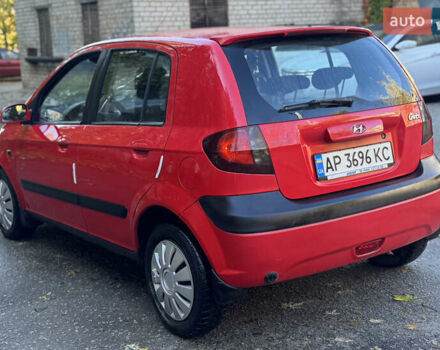 Хендай Гетц 2005 в Запорожье на Automoto.ua Красный Хендай Гетц, объемом двигателя 1.4 л и пробегом 203 тыс. км за 2999 $, фото 4 на Automoto.ua