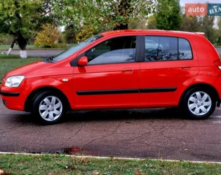 Хендай Гетц 2005 в Каменское - Днепродзержинск на Automoto.ua Красный Хендай Гетц, объемом двигателя 1.3 л и пробегом 181 тыс. км за 5000 $, фото 2 на Automoto.ua