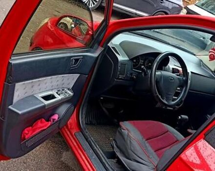 Красный Хендай Гетц, объемом двигателя 1.4 л и пробегом 193 тыс. км за 5500 $, фото 7 на Automoto.ua