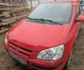 Красный Хендай Гетц, объемом двигателя 1.34 л и пробегом 200 тыс. км за 4000 $, фото 1 на Automoto.ua