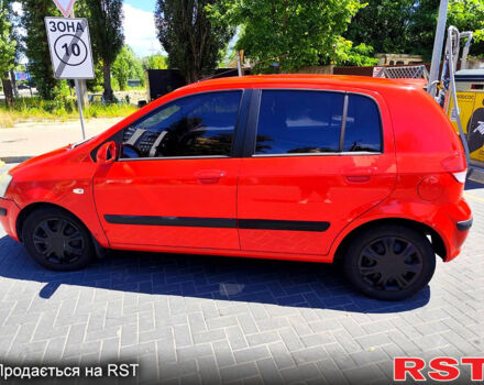 Красный Хендай Гетц, объемом двигателя 1.6 л и пробегом 200 тыс. км за 4200 $, фото 2 на Automoto.ua