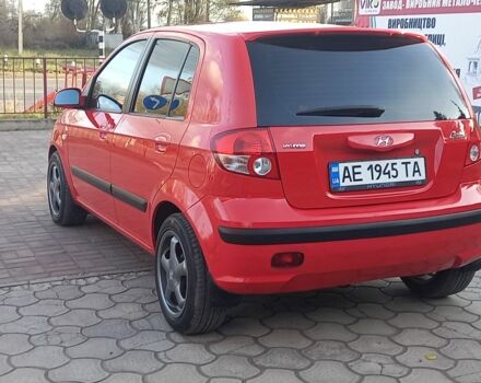 Красный Хендай Гетц, объемом двигателя 1.3 л и пробегом 162 тыс. км за 5000 $, фото 10 на Automoto.ua