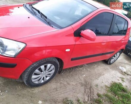 Красный Хендай Гетц, объемом двигателя 1.4 л и пробегом 180 тыс. км за 3000 $, фото 4 на Automoto.ua