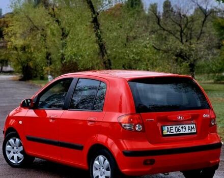 Хендай Гетц 2005 в Каменское - Днепродзержинск на Automoto.ua Красный Хендай Гетц, объемом двигателя 1.3 л и пробегом 181 тыс. км за 5000 $, фото 3 на Automoto.ua