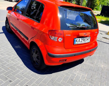 Красный Хендай Гетц, объемом двигателя 1.6 л и пробегом 200 тыс. км за 4200 $, фото 3 на Automoto.ua