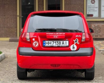 Красный Хендай Гетц, объемом двигателя 1.4 л и пробегом 188 тыс. км за 5500 $, фото 3 на Automoto.ua