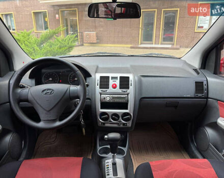 Красный Хендай Гетц, объемом двигателя 1.4 л и пробегом 188 тыс. км за 5500 $, фото 18 на Automoto.ua