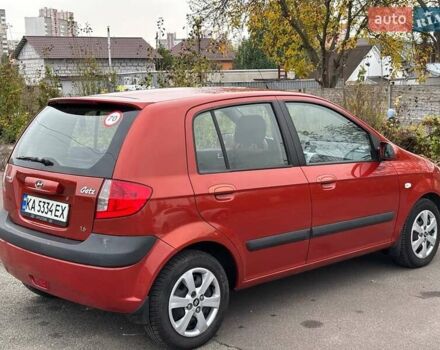 Красный Хендай Гетц, объемом двигателя 1.6 л и пробегом 244 тыс. км за 5800 $, фото 4 на Automoto.ua