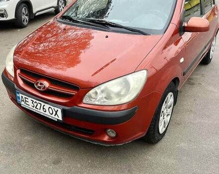 Красный Хендай Гетц, объемом двигателя 1.4 л и пробегом 197 тыс. км за 5750 $, фото 11 на Automoto.ua