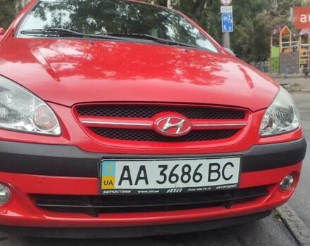 Красный Хендай Гетц, объемом двигателя 1.6 л и пробегом 141 тыс. км за 5400 $, фото 3 на Automoto.ua