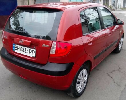 Красный Хендай Гетц, объемом двигателя 1.4 л и пробегом 219 тыс. км за 4800 $, фото 4 на Automoto.ua
