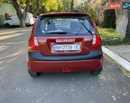 Красный Хендай Гетц, объемом двигателя 1.3 л и пробегом 164 тыс. км за 4950 $, фото 8 на Automoto.ua