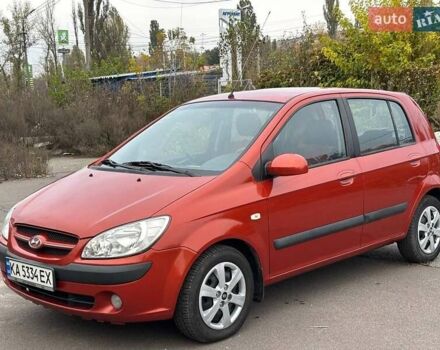 Красный Хендай Гетц, объемом двигателя 1.6 л и пробегом 244 тыс. км за 5800 $, фото 2 на Automoto.ua