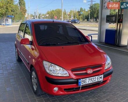Красный Хендай Гетц, объемом двигателя 1.4 л и пробегом 95 тыс. км за 5600 $, фото 5 на Automoto.ua