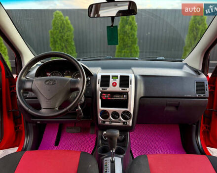 Красный Хендай Гетц, объемом двигателя 1.6 л и пробегом 170 тыс. км за 5999 $, фото 13 на Automoto.ua