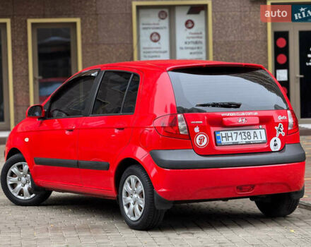 Красный Хендай Гетц, объемом двигателя 1.4 л и пробегом 188 тыс. км за 5500 $, фото 9 на Automoto.ua