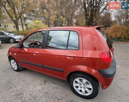 Красный Хендай Гетц, объемом двигателя 1.4 л и пробегом 197 тыс. км за 5750 $, фото 7 на Automoto.ua