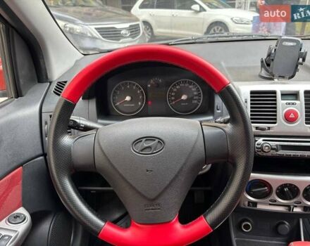 Красный Хендай Гетц, объемом двигателя 1.6 л и пробегом 244 тыс. км за 5800 $, фото 23 на Automoto.ua