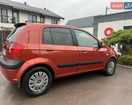 Червоний Хендай Гетц, об'ємом двигуна 1.4 л та пробігом 169 тис. км за 5499 $, фото 4 на Automoto.ua