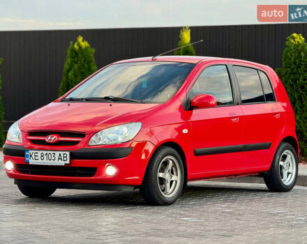 Красный Хендай Гетц, объемом двигателя 1.6 л и пробегом 170 тыс. км за 5999 $, фото 3 на Automoto.ua