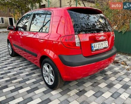 Красный Хендай Гетц, объемом двигателя 1.4 л и пробегом 292 тыс. км за 3950 $, фото 9 на Automoto.ua