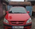 Красный Хендай Гетц, объемом двигателя 1.6 л и пробегом 225 тыс. км за 3800 $, фото 1 на Automoto.ua