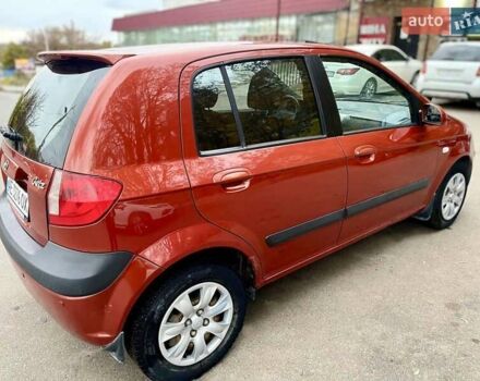 Красный Хендай Гетц, объемом двигателя 1.4 л и пробегом 197 тыс. км за 5750 $, фото 10 на Automoto.ua