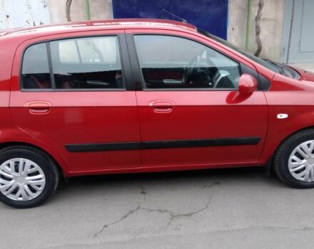 Красный Хендай Гетц, объемом двигателя 1.4 л и пробегом 219 тыс. км за 4800 $, фото 5 на Automoto.ua