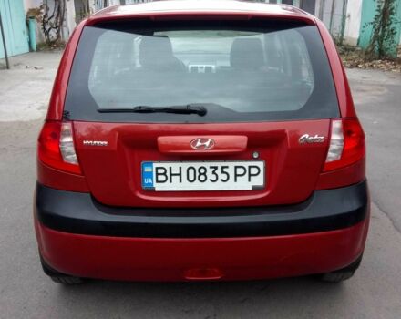 Красный Хендай Гетц, объемом двигателя 1.4 л и пробегом 219 тыс. км за 4800 $, фото 3 на Automoto.ua