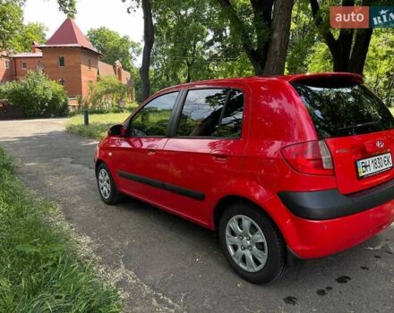 Красный Хендай Гетц, объемом двигателя 1.4 л и пробегом 155 тыс. км за 4300 $, фото 1 на Automoto.ua