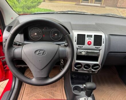 Красный Хендай Гетц, объемом двигателя 1.4 л и пробегом 188 тыс. км за 5500 $, фото 7 на Automoto.ua