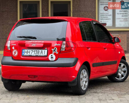 Красный Хендай Гетц, объемом двигателя 1.4 л и пробегом 188 тыс. км за 5500 $, фото 6 на Automoto.ua