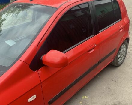 Красный Хендай Гетц, объемом двигателя 1.6 л и пробегом 137 тыс. км за 5000 $, фото 3 на Automoto.ua