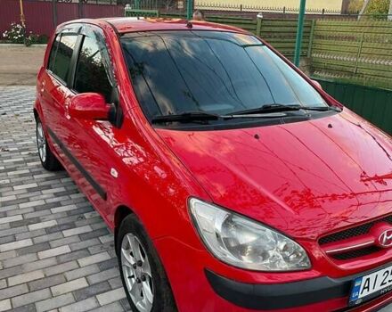 Красный Хендай Гетц, объемом двигателя 1.4 л и пробегом 292 тыс. км за 3950 $, фото 5 на Automoto.ua