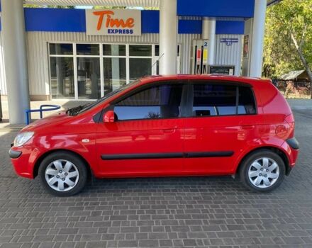 Красный Хендай Гетц, объемом двигателя 1.4 л и пробегом 95 тыс. км за 5600 $, фото 7 на Automoto.ua