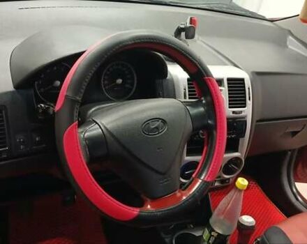 Красный Хендай Гетц, объемом двигателя 1.4 л и пробегом 197 тыс. км за 4600 $, фото 8 на Automoto.ua