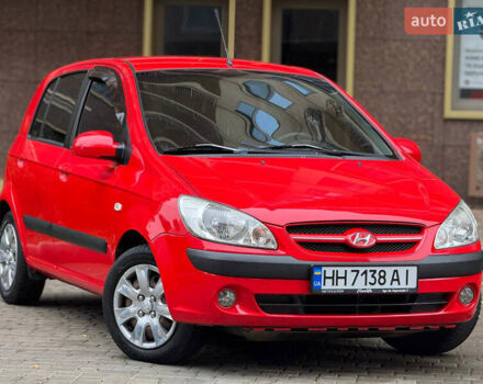 Красный Хендай Гетц, объемом двигателя 1.4 л и пробегом 188 тыс. км за 5500 $, фото 3 на Automoto.ua