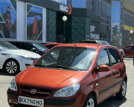 Червоний Хендай Гетц, об'ємом двигуна 1.4 л та пробігом 163 тис. км за 4500 $, фото 1 на Automoto.ua