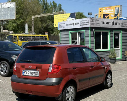 Червоний Хендай Гетц, об'ємом двигуна 1.4 л та пробігом 163 тис. км за 4500 $, фото 3 на Automoto.ua