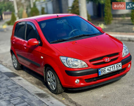 Красный Хендай Гетц, объемом двигателя 1.39 л и пробегом 144 тыс. км за 5899 $, фото 4 на Automoto.ua