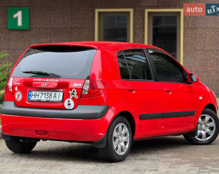 Красный Хендай Гетц, объемом двигателя 1.4 л и пробегом 188 тыс. км за 5500 $, фото 7 на Automoto.ua