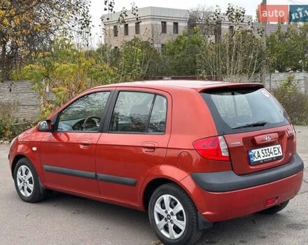 Красный Хендай Гетц, объемом двигателя 1.6 л и пробегом 244 тыс. км за 5800 $, фото 14 на Automoto.ua