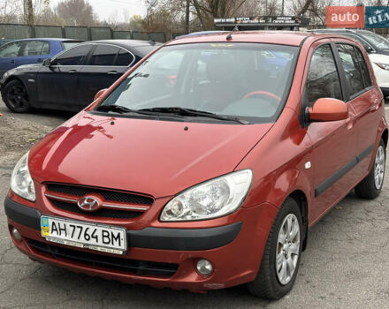 Червоний Хендай Гетц, об'ємом двигуна 1.4 л та пробігом 168 тис. км за 5500 $, фото 3 на Automoto.ua