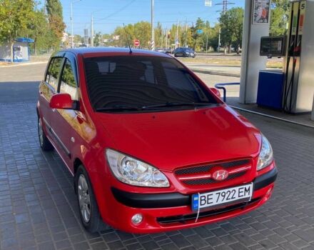 Красный Хендай Гетц, объемом двигателя 1.4 л и пробегом 95 тыс. км за 5600 $, фото 2 на Automoto.ua