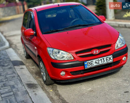 Красный Хендай Гетц, объемом двигателя 1.39 л и пробегом 144 тыс. км за 5899 $, фото 5 на Automoto.ua