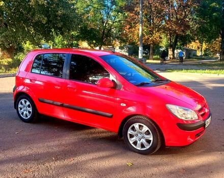 Червоний Хендай Гетц, об'ємом двигуна 1.4 л та пробігом 156 тис. км за 4500 $, фото 1 на Automoto.ua