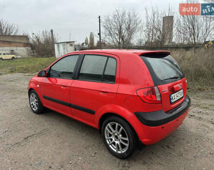 Красный Хендай Гетц, объемом двигателя 1.4 л и пробегом 201 тыс. км за 5600 $, фото 7 на Automoto.ua