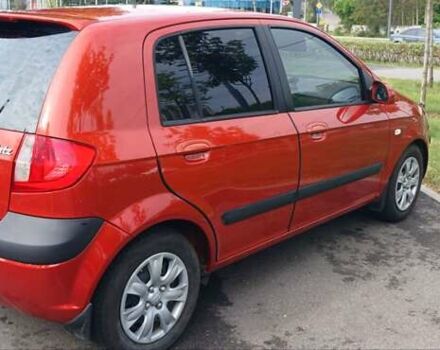 Красный Хендай Гетц, объемом двигателя 1.4 л и пробегом 197 тыс. км за 4600 $, фото 2 на Automoto.ua