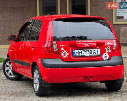 Красный Хендай Гетц, объемом двигателя 1.4 л и пробегом 188 тыс. км за 5500 $, фото 10 на Automoto.ua